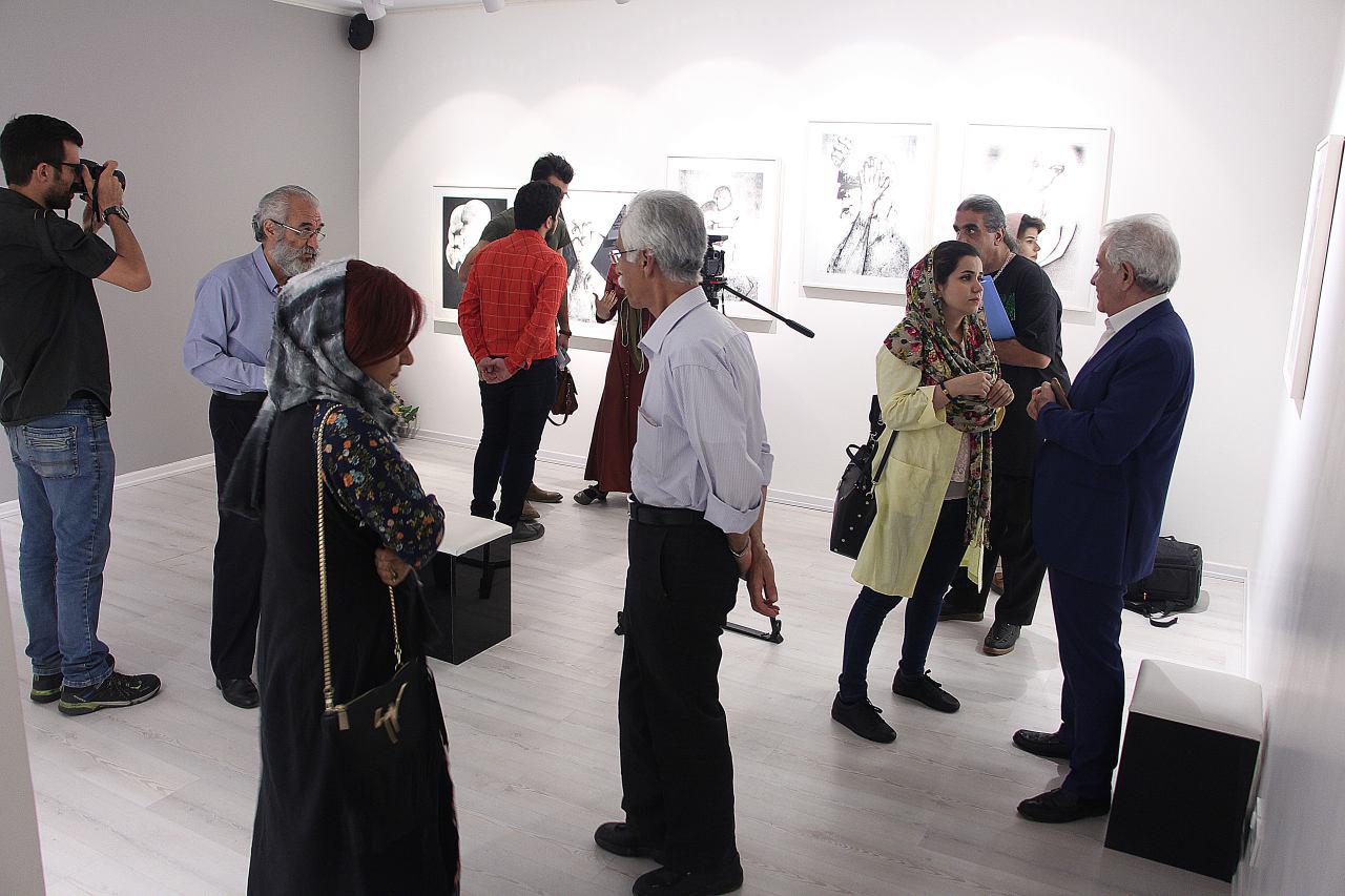 آثار کیومرث کیاست در گالری ساربان تهران